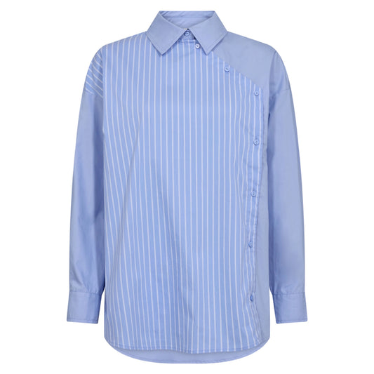 Co'Couture | DiviaCC Crossover Shirt - Pale Blue (35779)