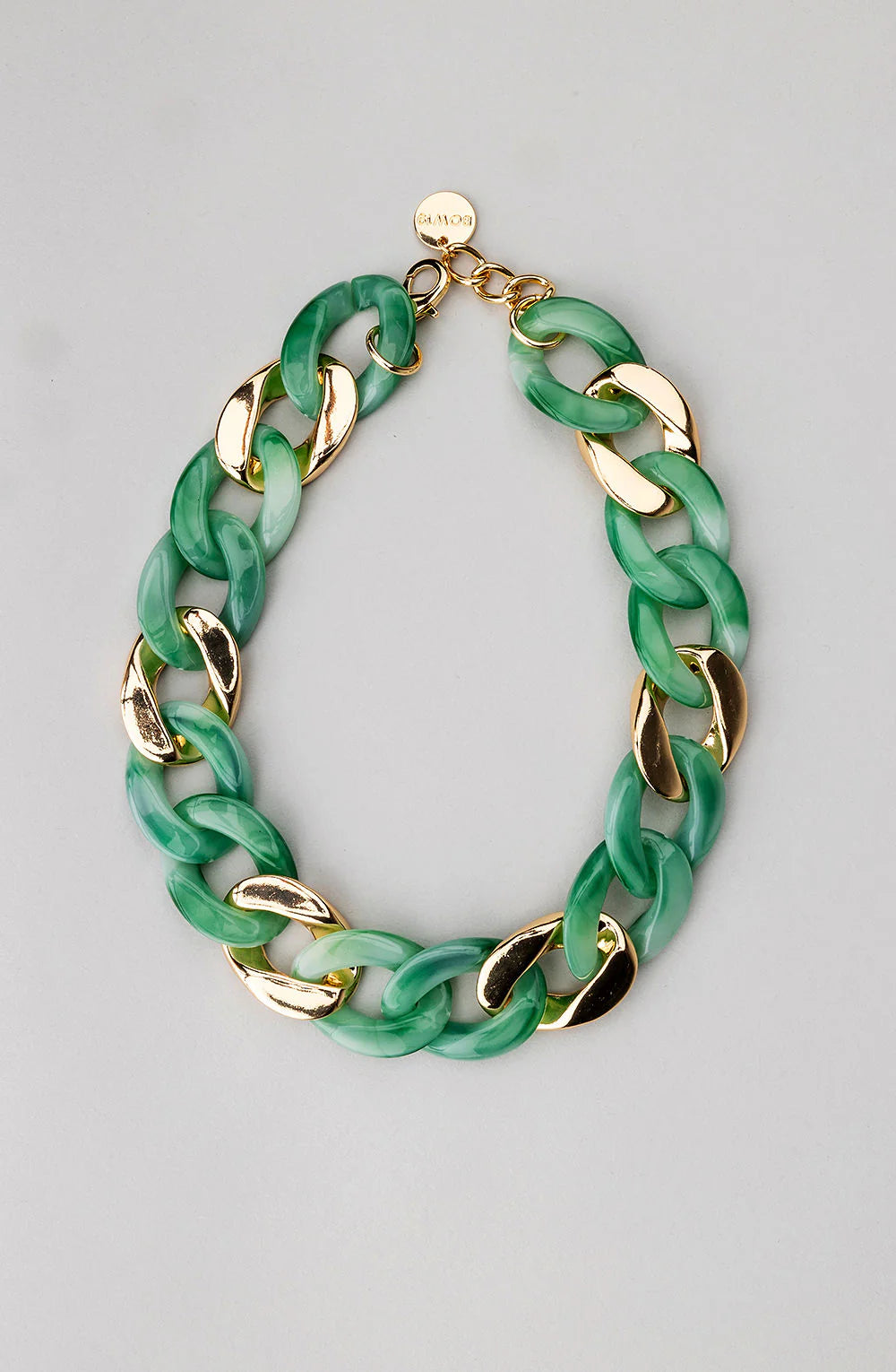 BOW19 | Armband & Ketting - Groen/Goud