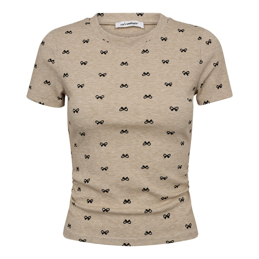 Co'Couture | RitchieCC Ribben Tee - Bone (33147)