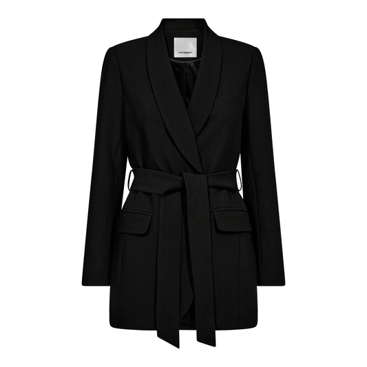 Co'Couture | VolaCC Belt Blazer - Black 30129