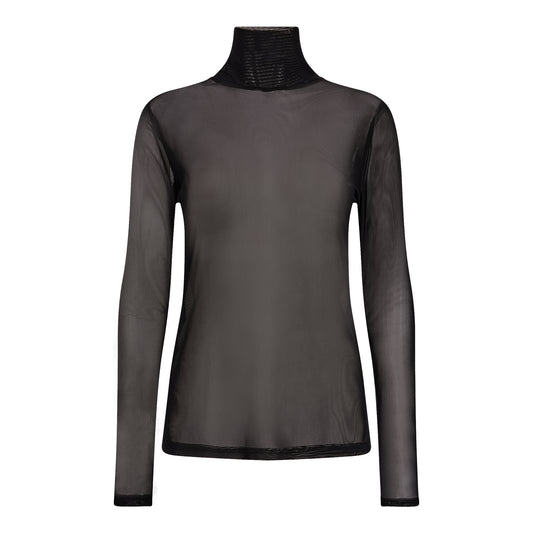 Co'Couture | MeshCC Turtleneck Blouse - 33107