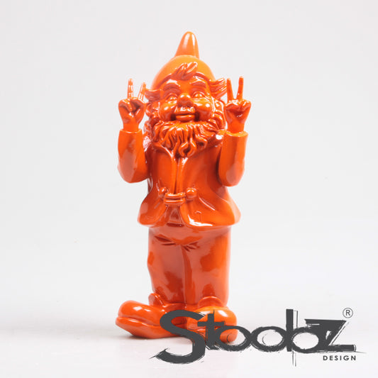 Stoobz | Kabouter Peace (32 CM) - Oranje