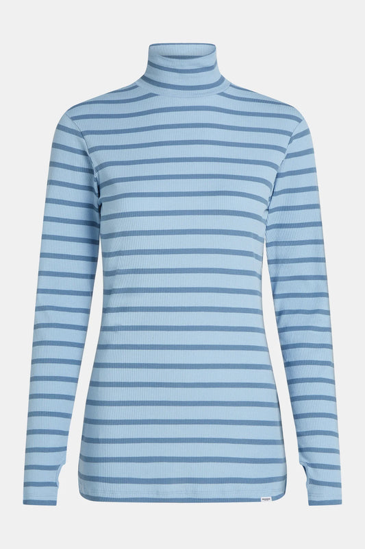 Penn & Ink | Longsleeve Stripe (W24F1561LTD) Shower - Water