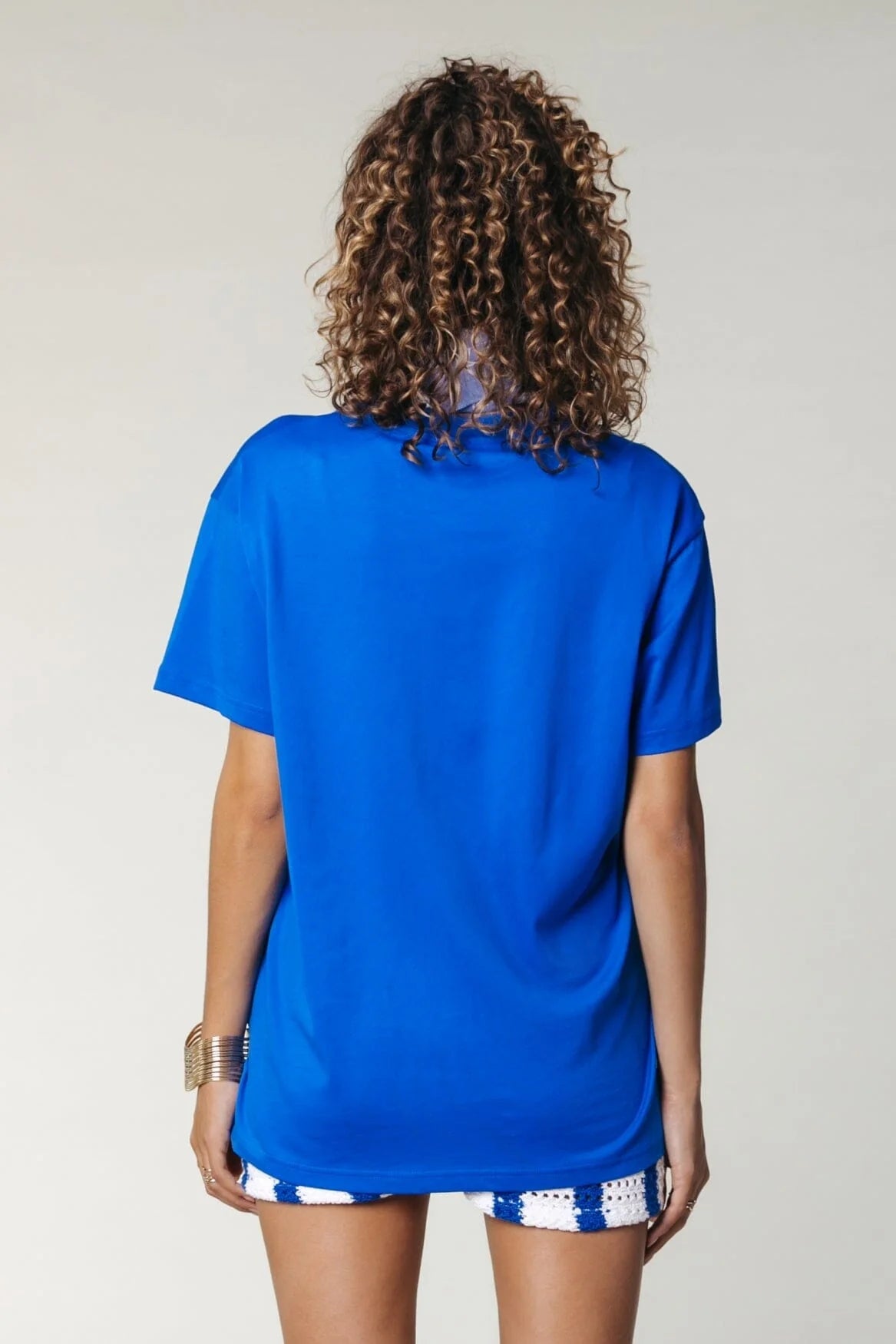 Colourful Rebel | Sunglasses Tee - Bold Blue