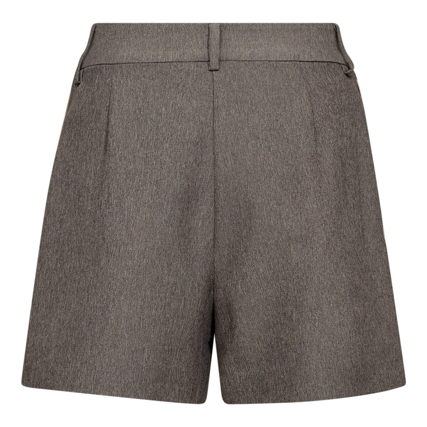 Co'Couture | NanaCC Piping Pleat Shorts - Mink (31456)