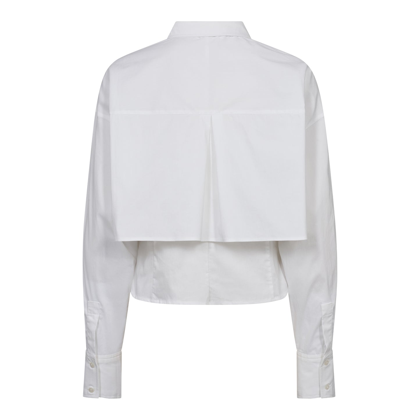 Co'Couture | SandyCC Double Layer Shirt - White (245-35675)