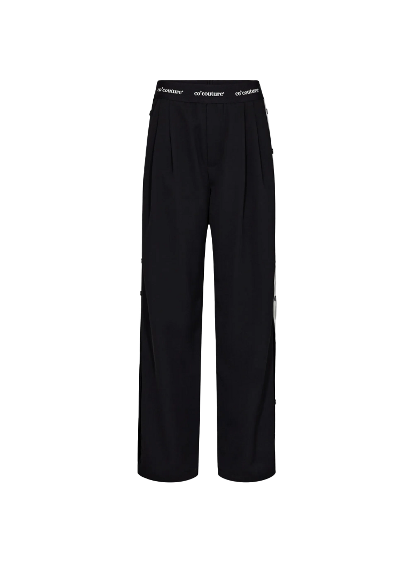 Co'Couture | AminaCC Logo Panel LL Pant - Navy (245-31370)