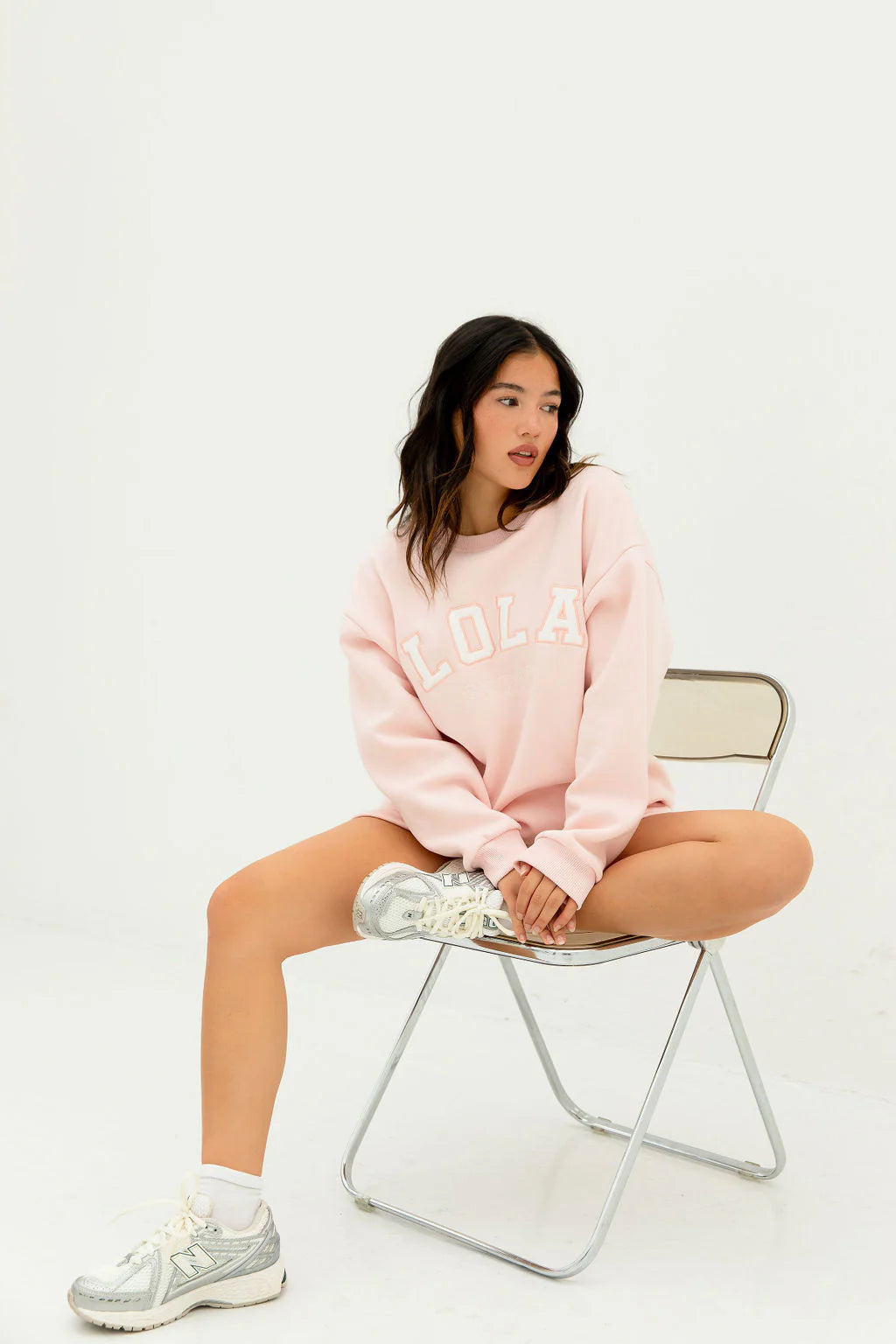 The Lola Club | Milla Soft Pink Sweater