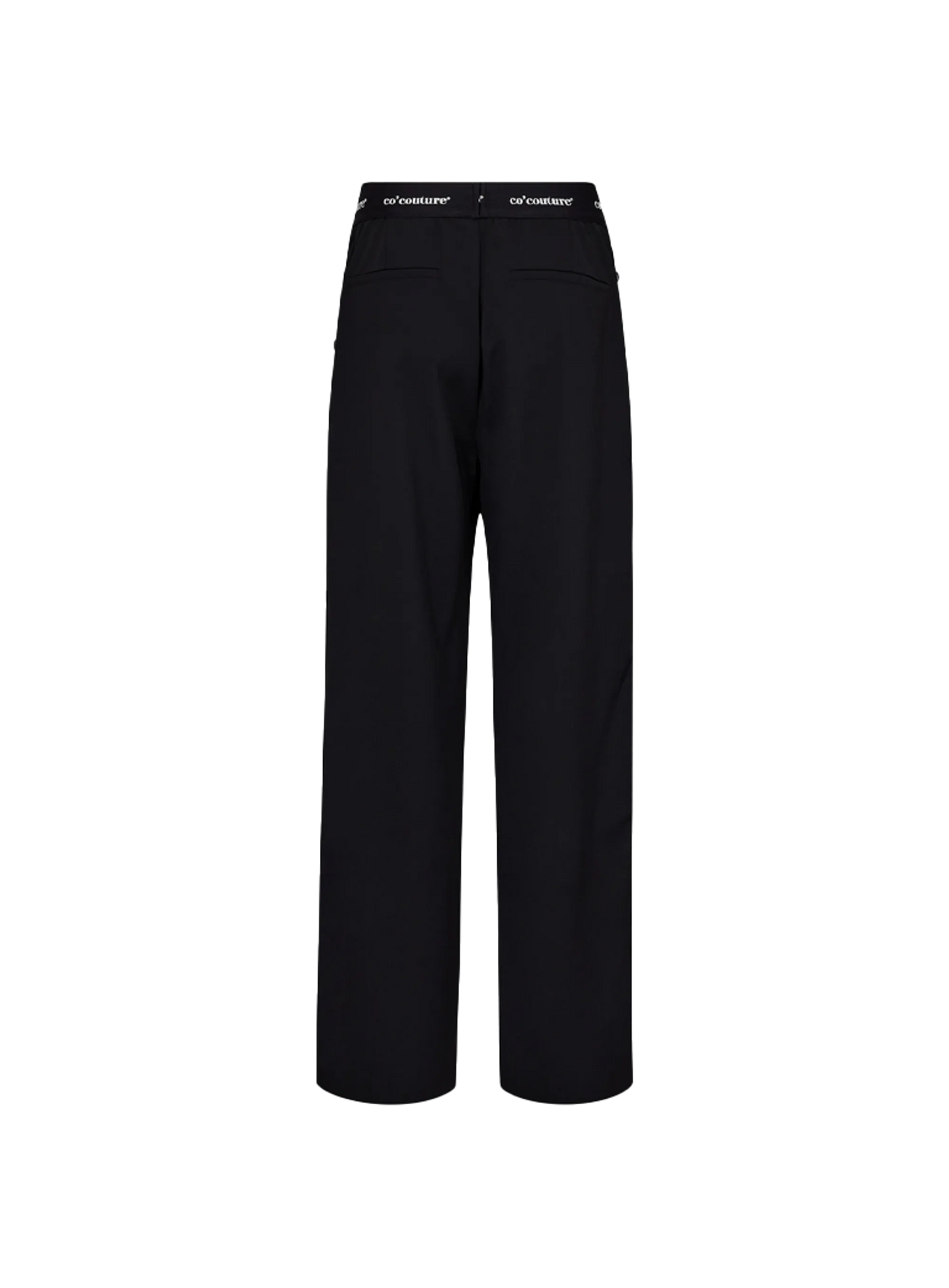 Co'Couture | AminaCC Logo Panel LL Pant - Navy (245-31370)