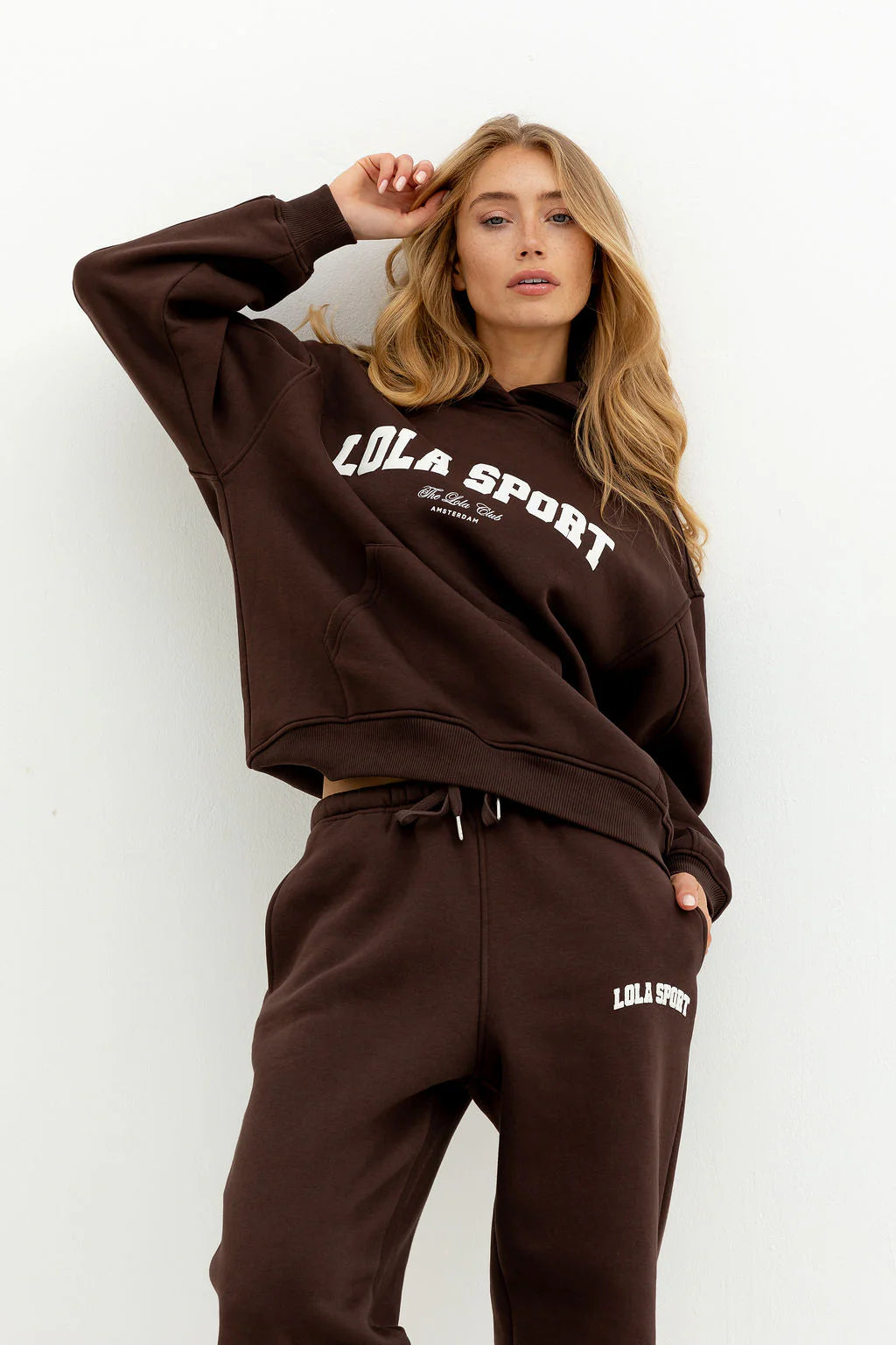 The Lola Club | Harper Brown Hoodie