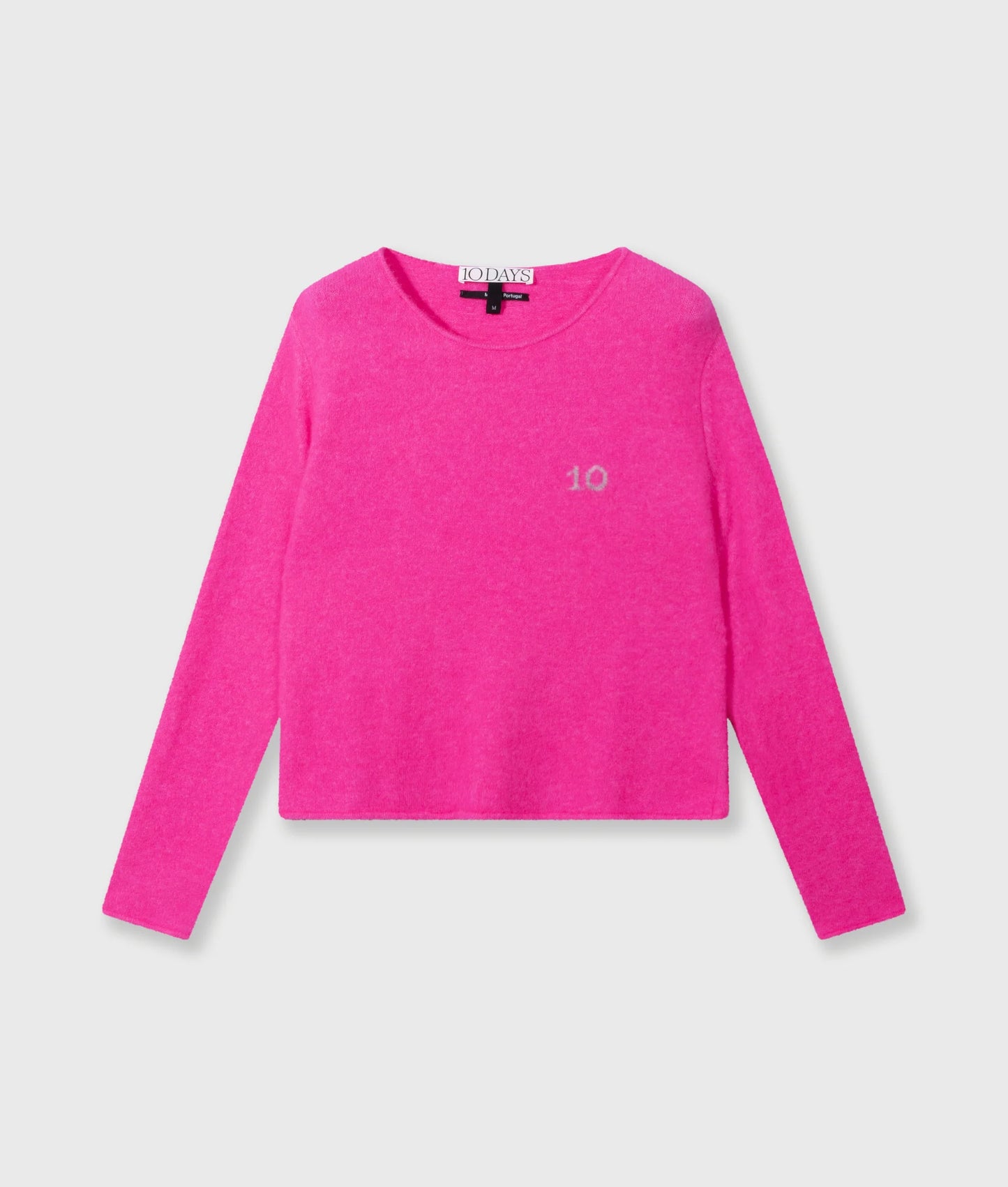 10Days | Soft Knit Sweater 10 - Neon Pink (20-621-5201)