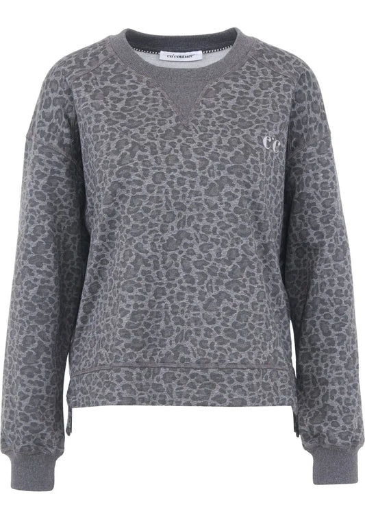 Co'couture | LeoCC Sweat - Grijs (293246)