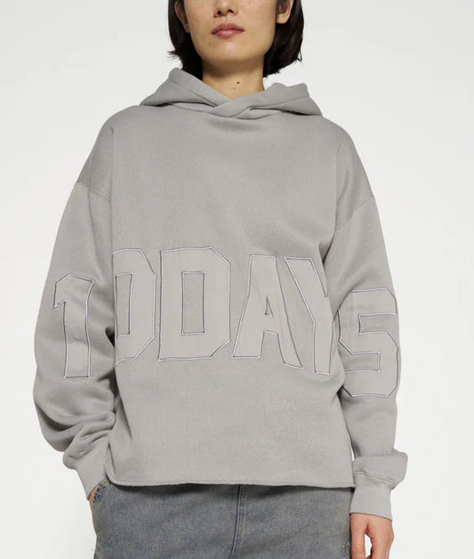 10Days | Statement Hoodie Logo Patch - Grapith 20-805-4203