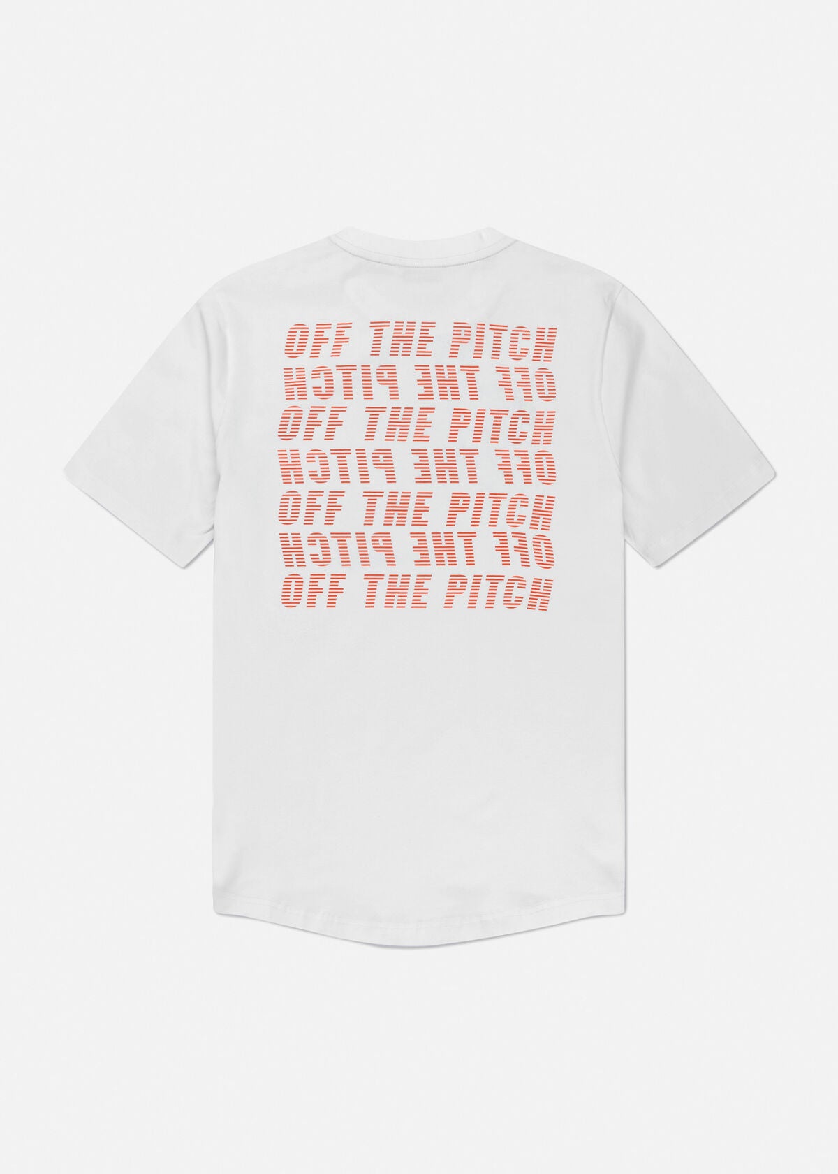 Off The Pitch | Duplicate Regular Fit Tee - White