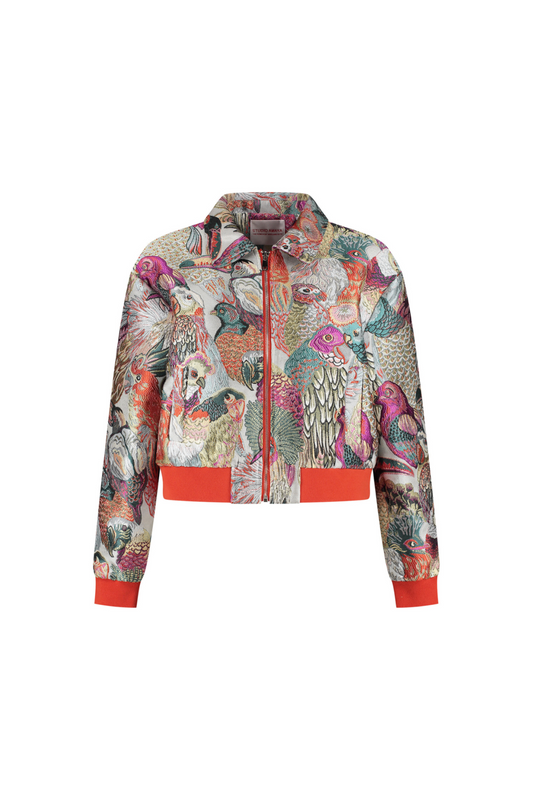 Studio amaya |  Hailey bomber - Multi print (ONLINE ONLY)