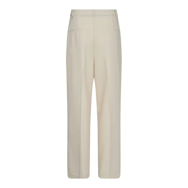 Co'Couture | VolaCC Long Pleat Pant - Bone