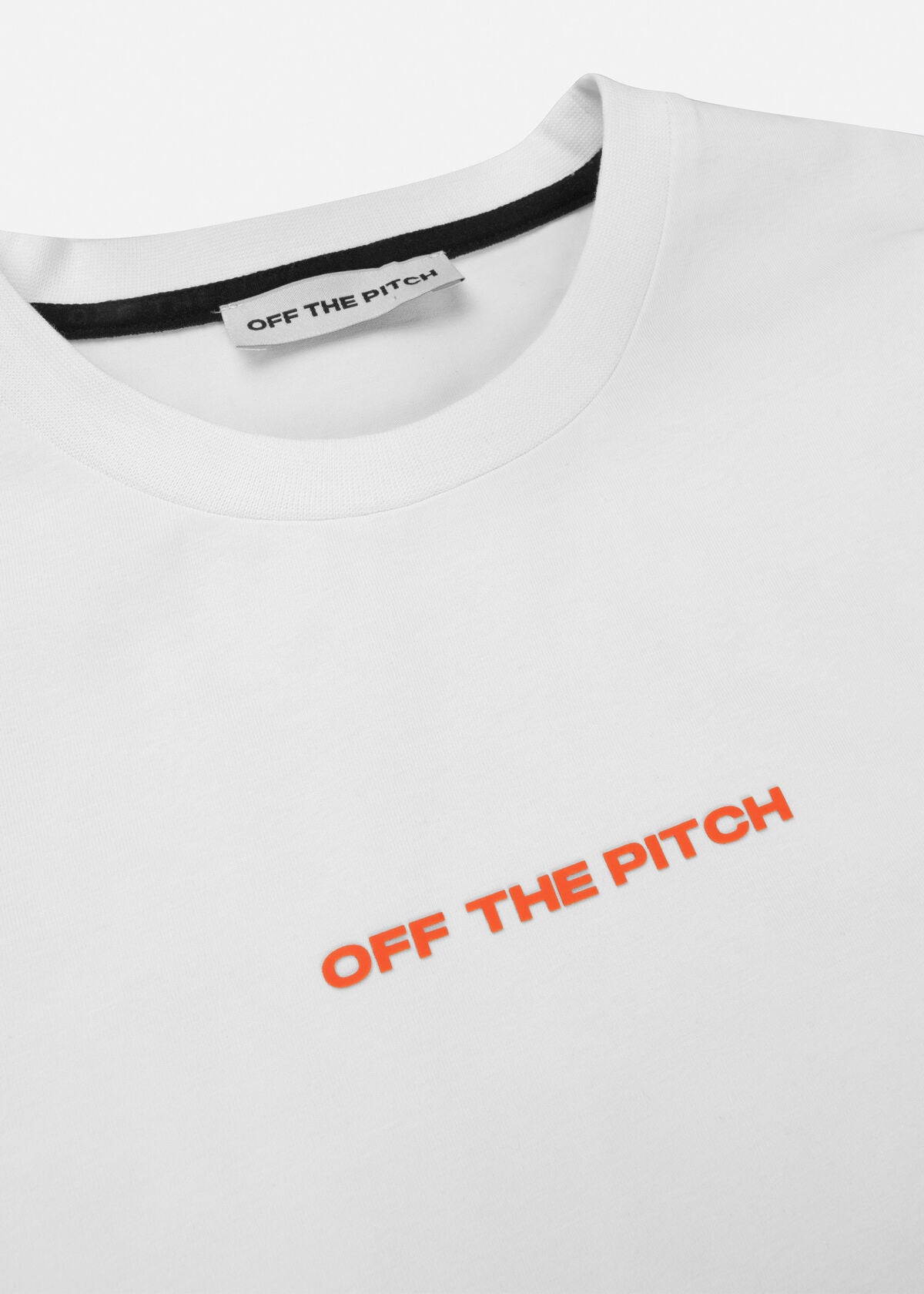 Off The Pitch | Duplicate Regular Fit Tee - White