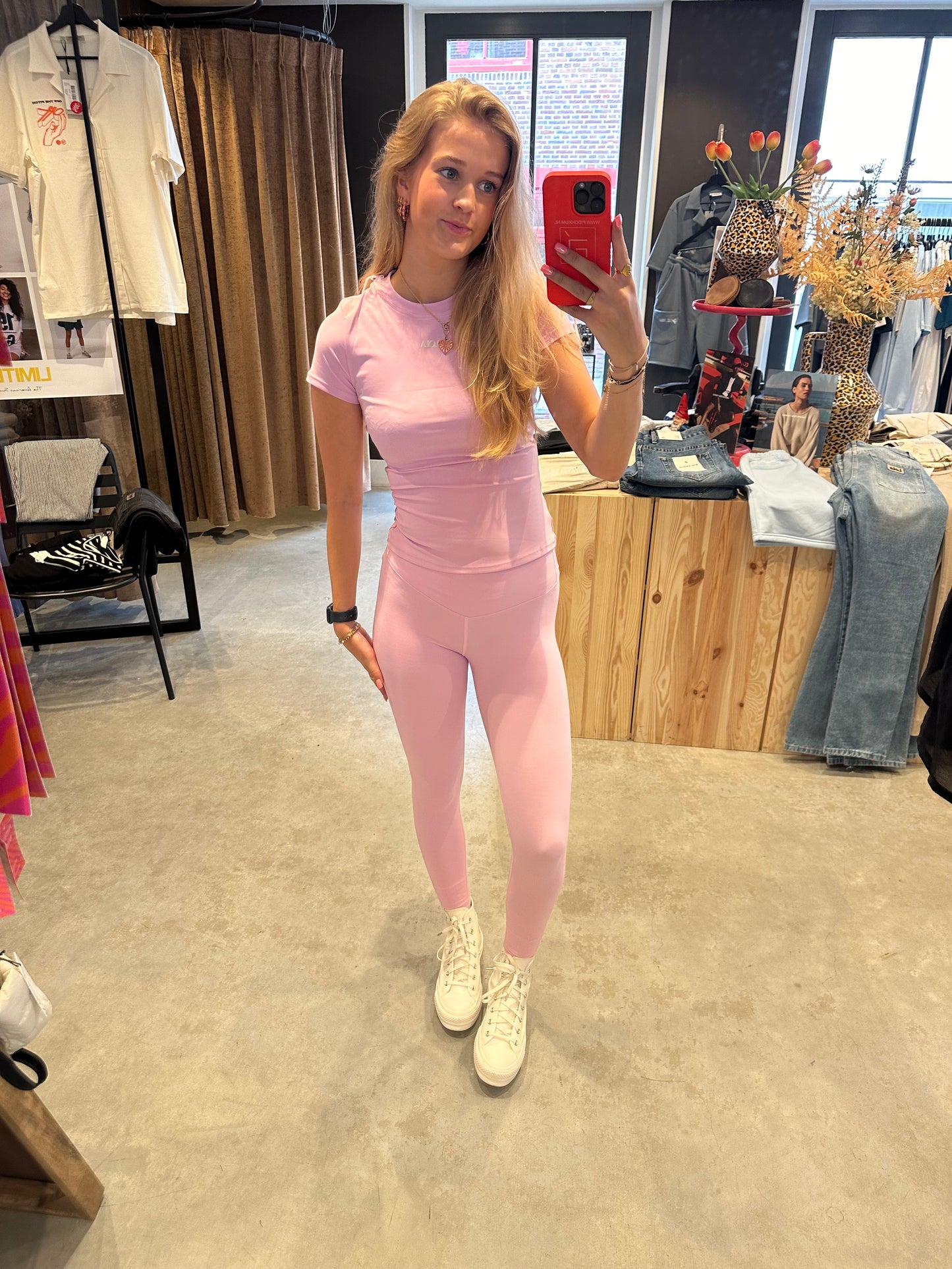 The Lola Club| Meave Pink Top