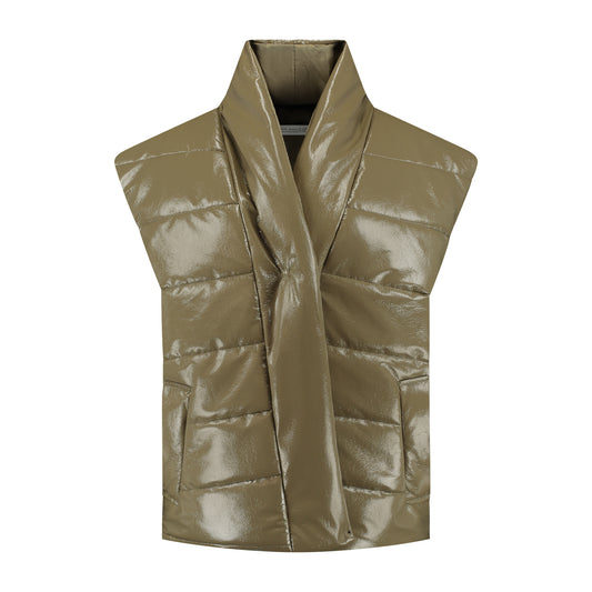 Amaya Amsterdam | Dot Gilet - Green