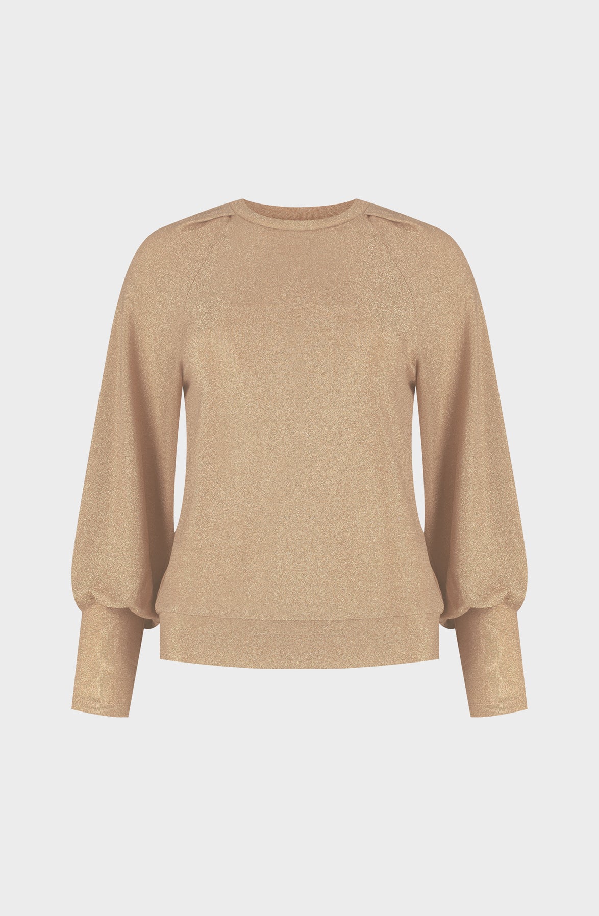 Amaya Amsterdam | Femme Gold Top - Beige