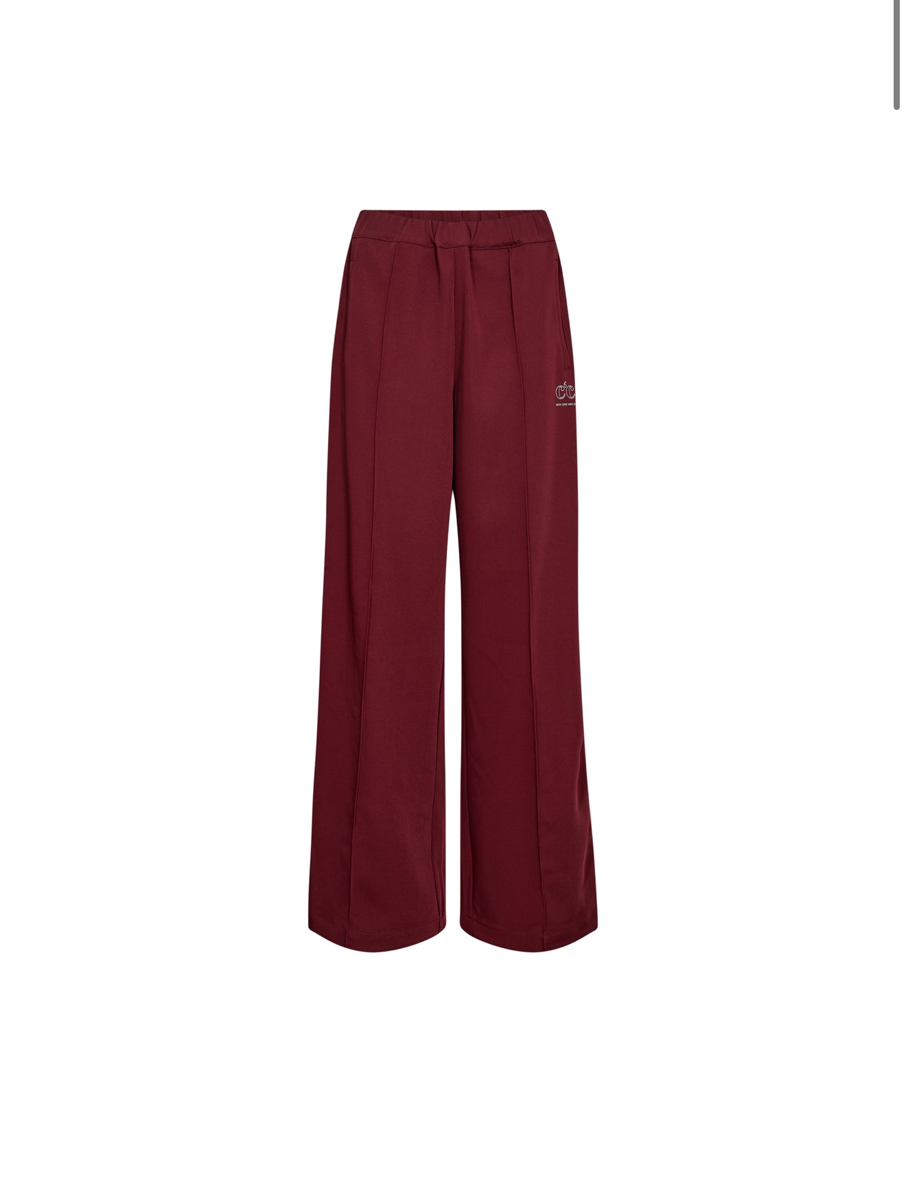 Co'Couture | Aminacc Crease Pant - Bordeauxrood (31461) PRE-ORDER