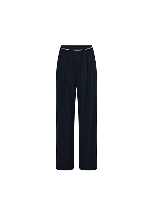 Co'couture | AminaCC Logo Long Pant Navy