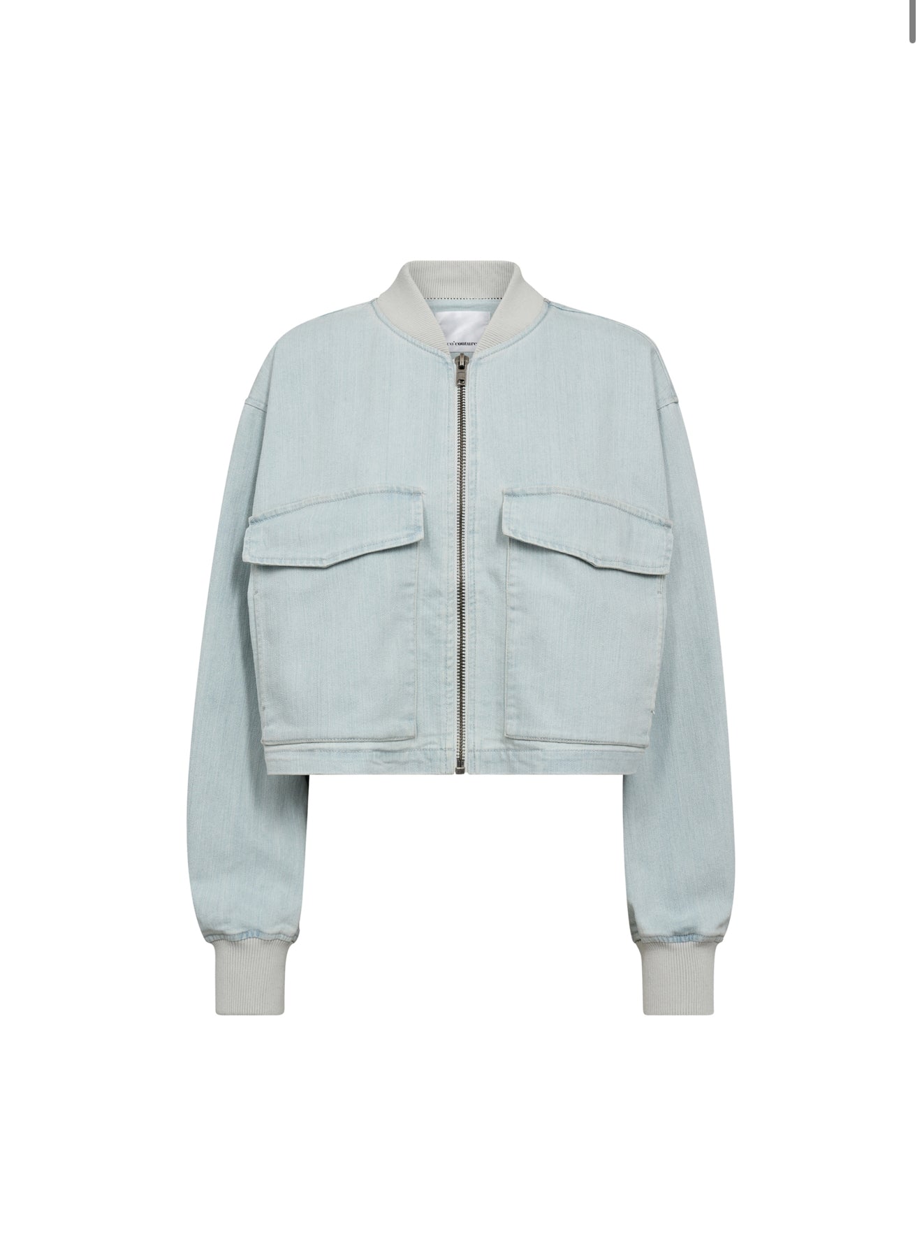 Co'Couture | TerraCC Denim Bomber - Fade Denim (30312)