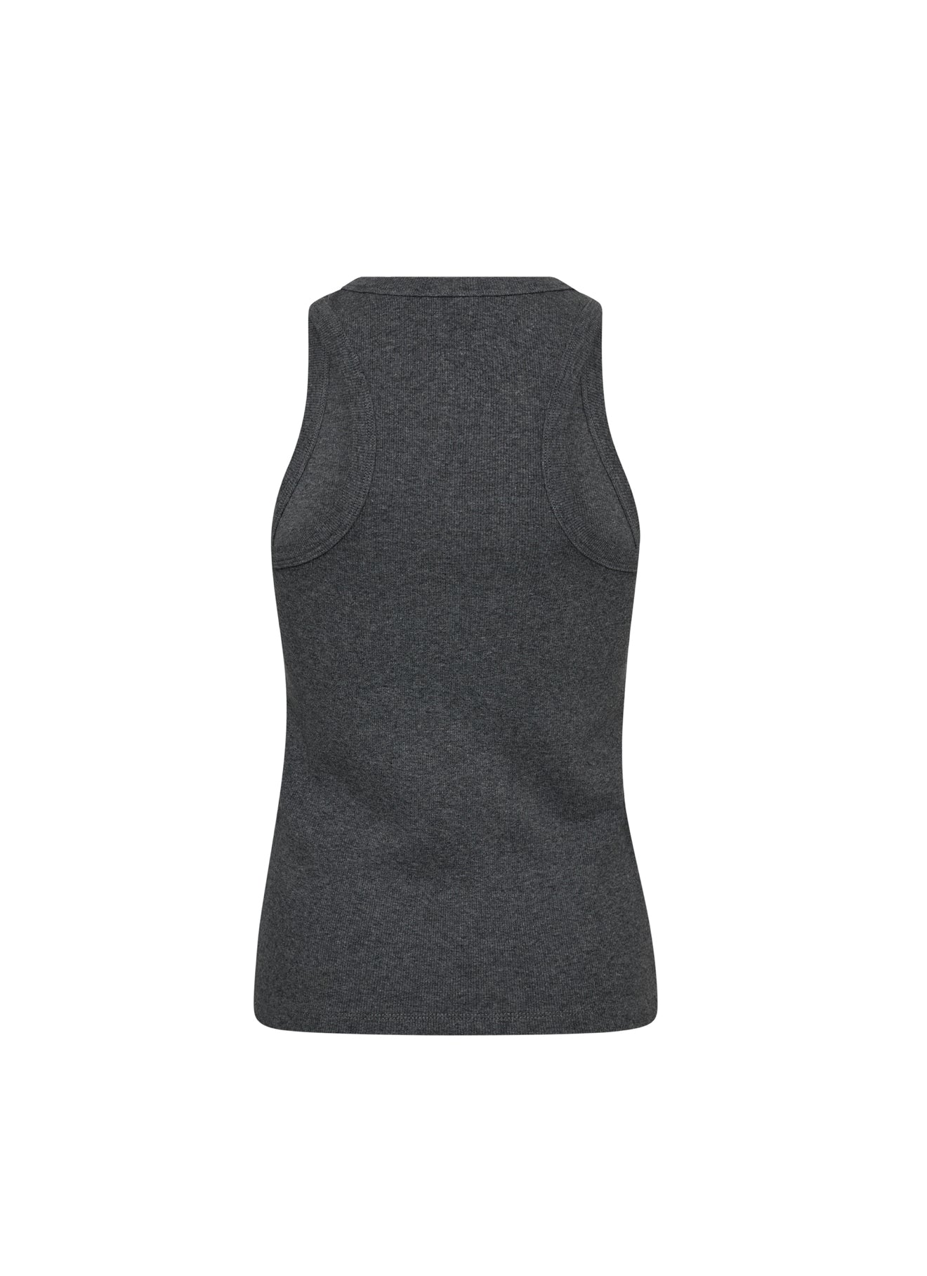 Co'Couture | Saharacc Embroidery Tank Top - Dark Grey (33151)