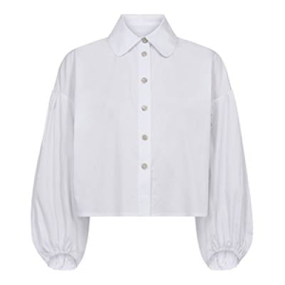 Co'Couture | CottonCC Crisp Crystal Shirt - White 35566