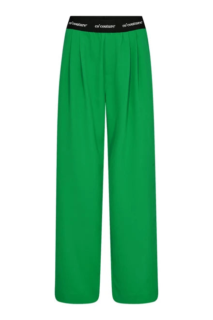 Co'Couture | AminaCC Logo Long Pant Green 31167