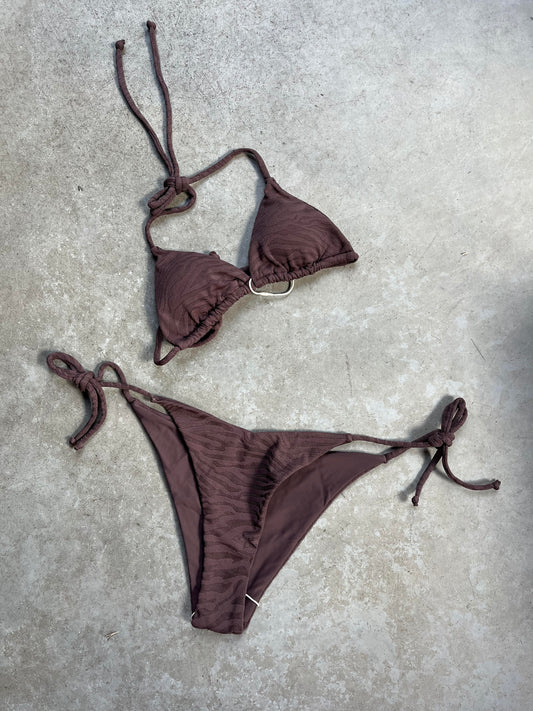 The Lola Club | Indy Zebra Brown Bottom