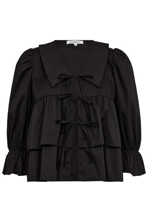 Co'Couture | CrispCC Collar Blouse - Black (35606)