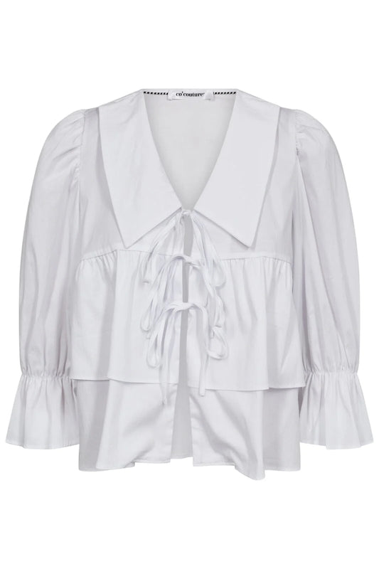 Co'Couture | CoCC Crisp Collar Blouse - White (35606)