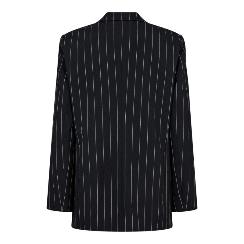 Co'couture | PricillaCC Pin Uniform Blazer - Navy (244-30231)