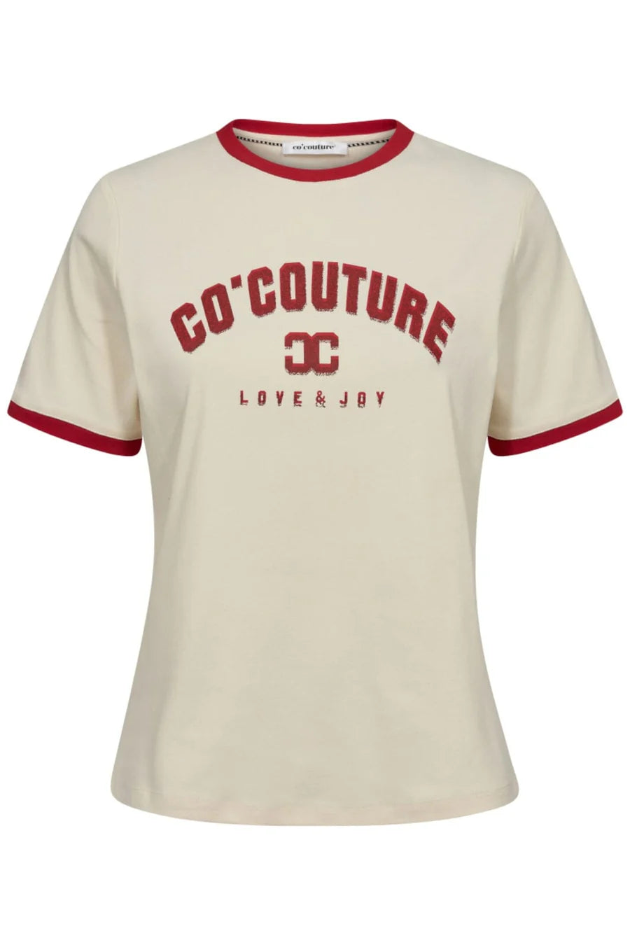 Co'Couture | EdgeCC Tee - Offwhite Flame 33014