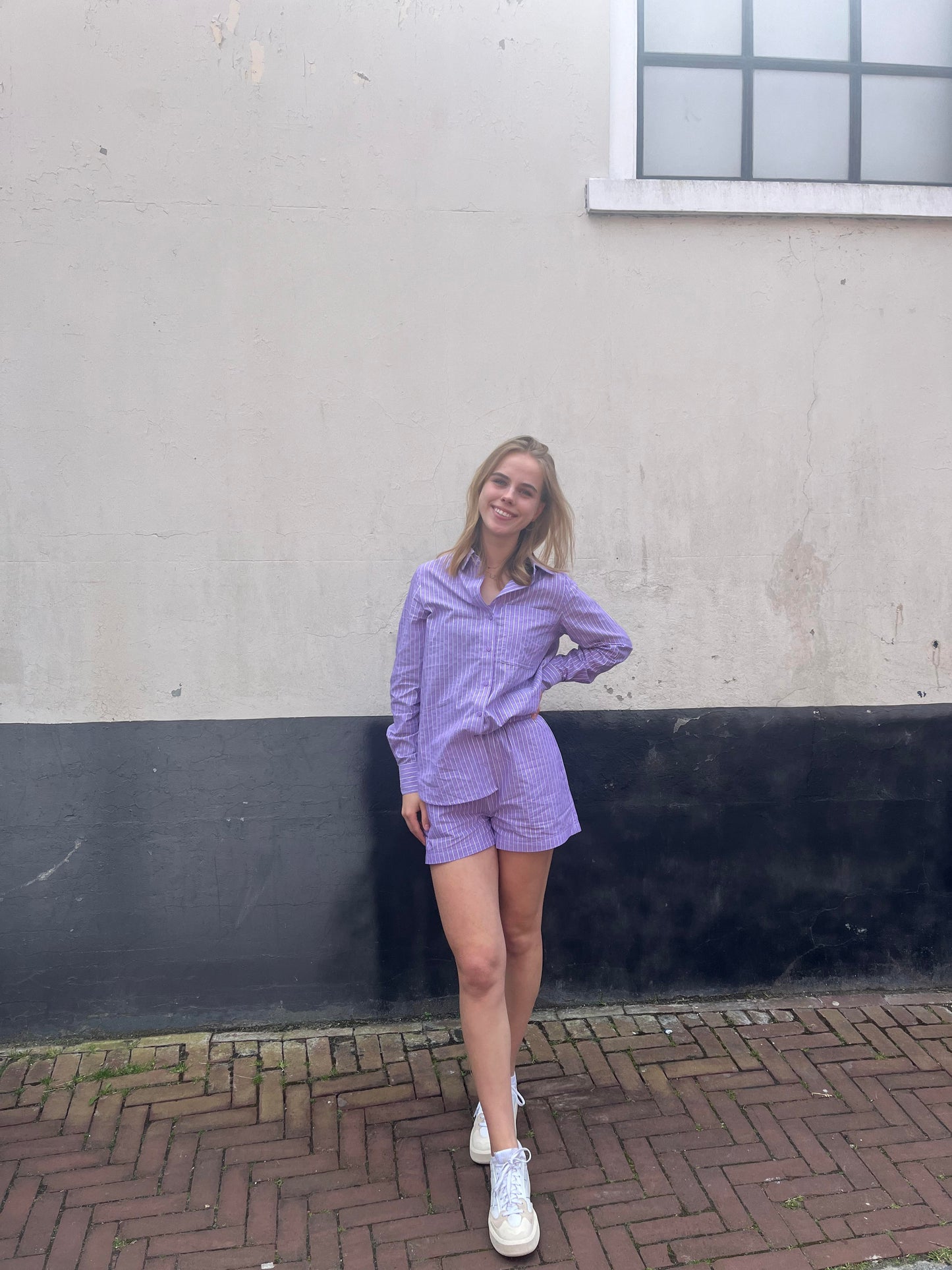 The Lola Club | Poppy Purple Short