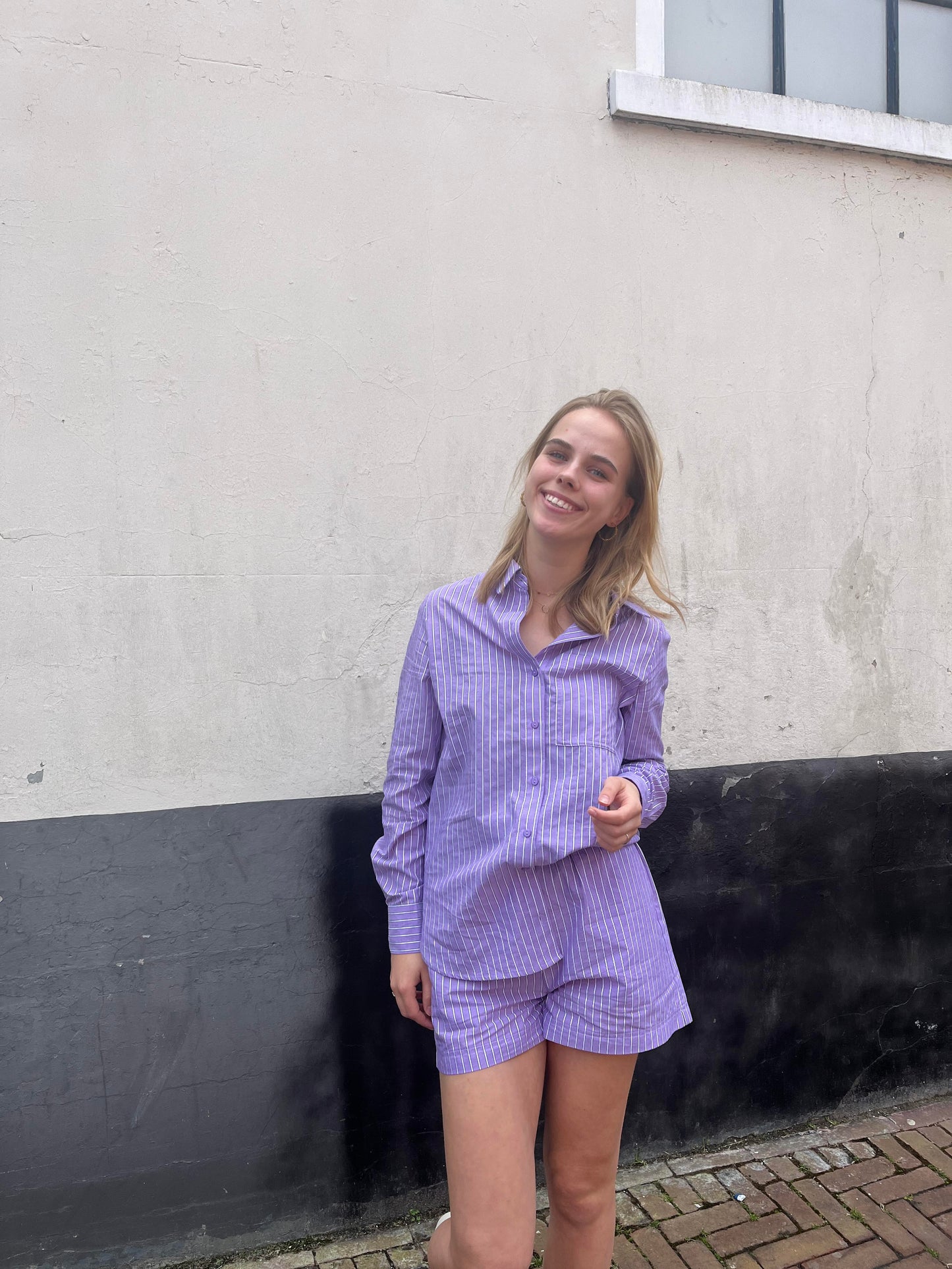 The Lola Club | Poppy Purple Blouse