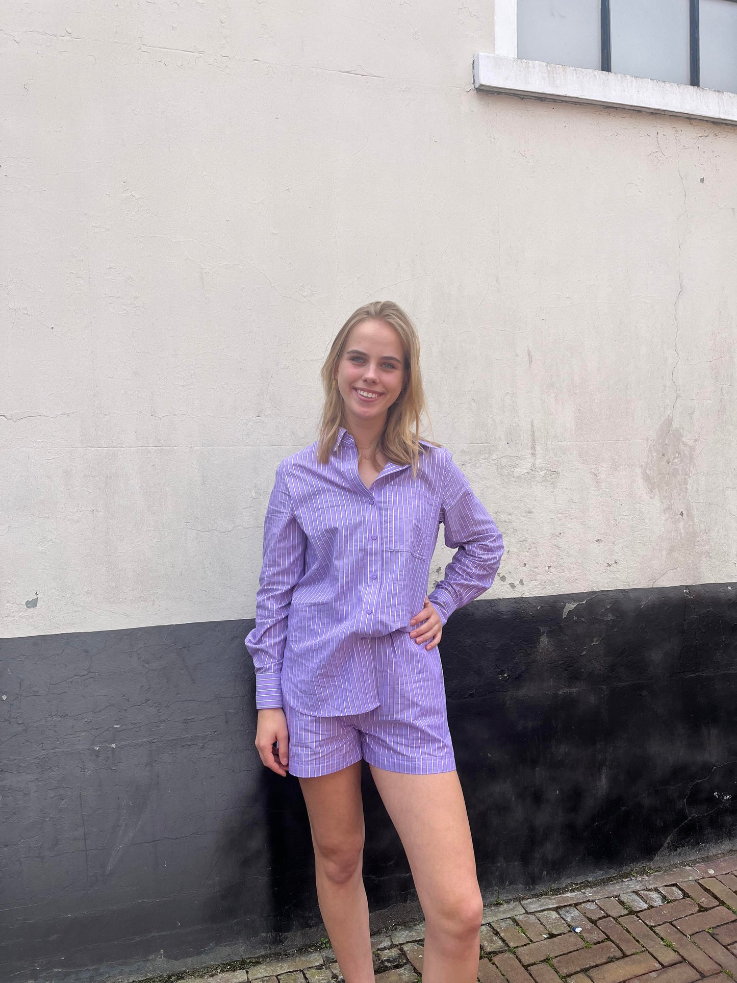 The Lola Club | Poppy Purple Blouse